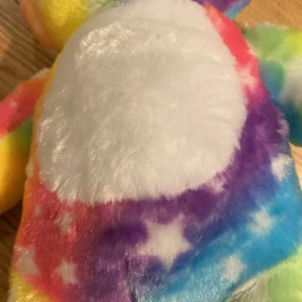 Build A Bear Rainbow Kittycorn Plush with Stars‎ 3530